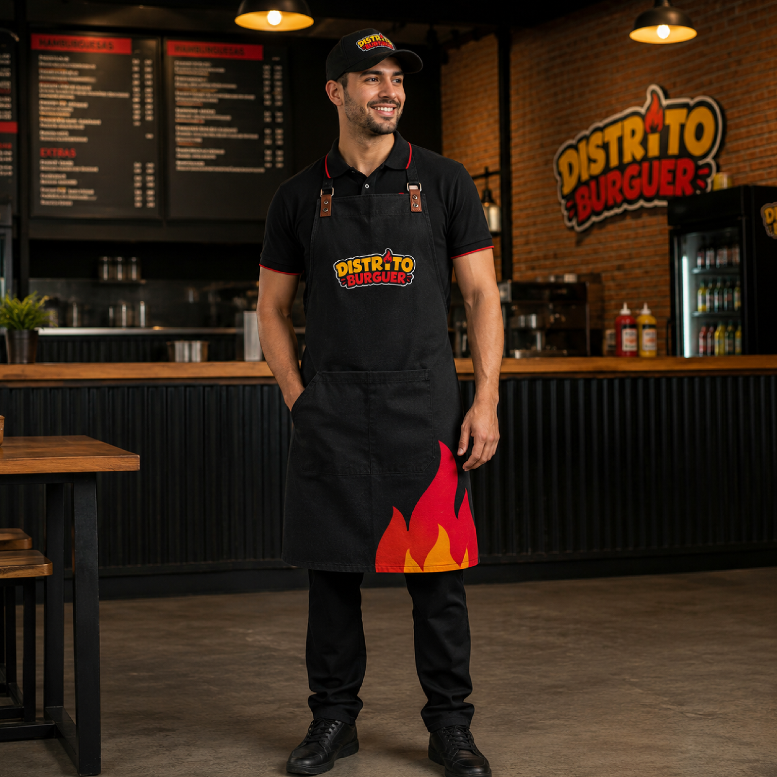 Uniformes de Distrito Burger