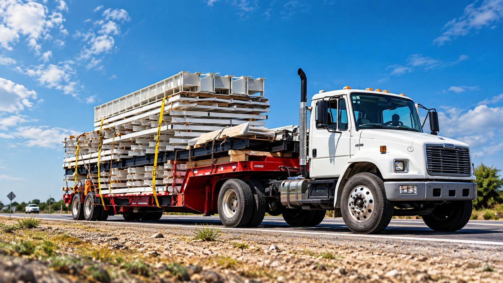 Fotografía industrial de transporte desarrollada para el proyecto web de TYGN